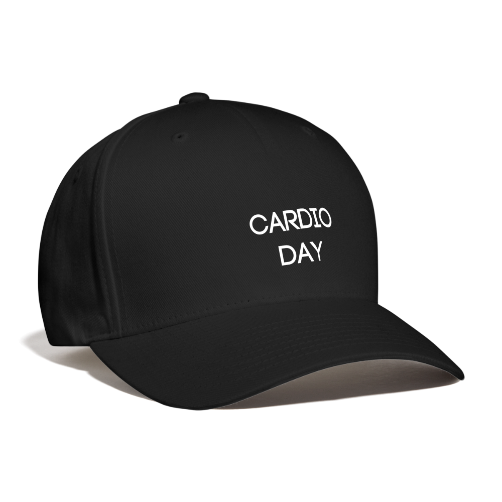 Cardio Day Baseball Cap - black