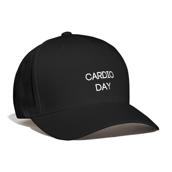 Cardio Day Baseball Cap - black