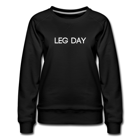 Leg Day Sweatshirt - black