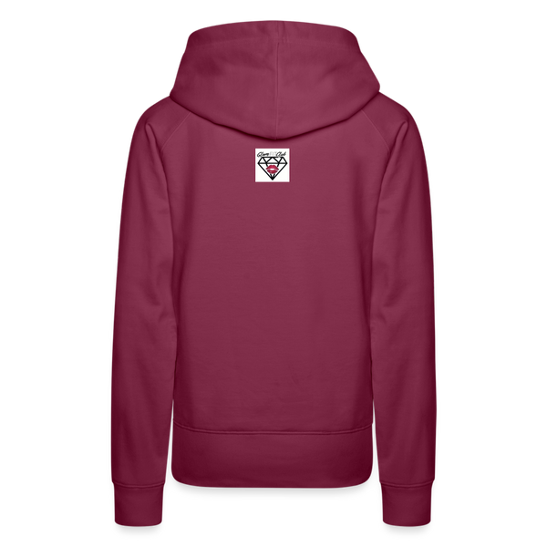 Minimal Hoodie - burgundy