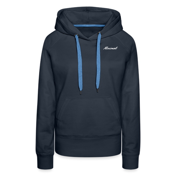 Minimal Hoodie - navy