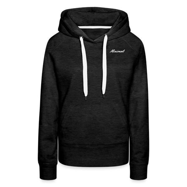 Minimal Hoodie - charcoal grey