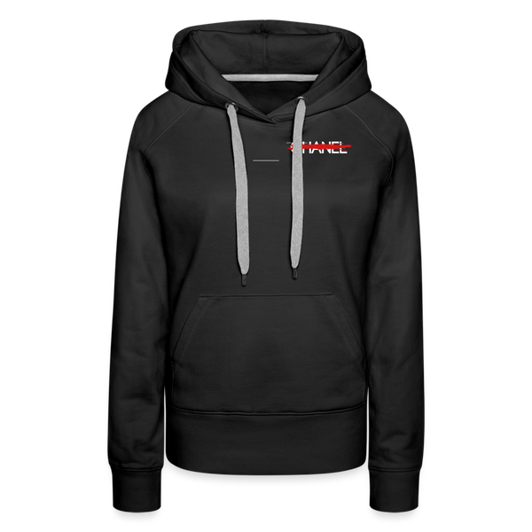 Not Chanel Hoodie - black